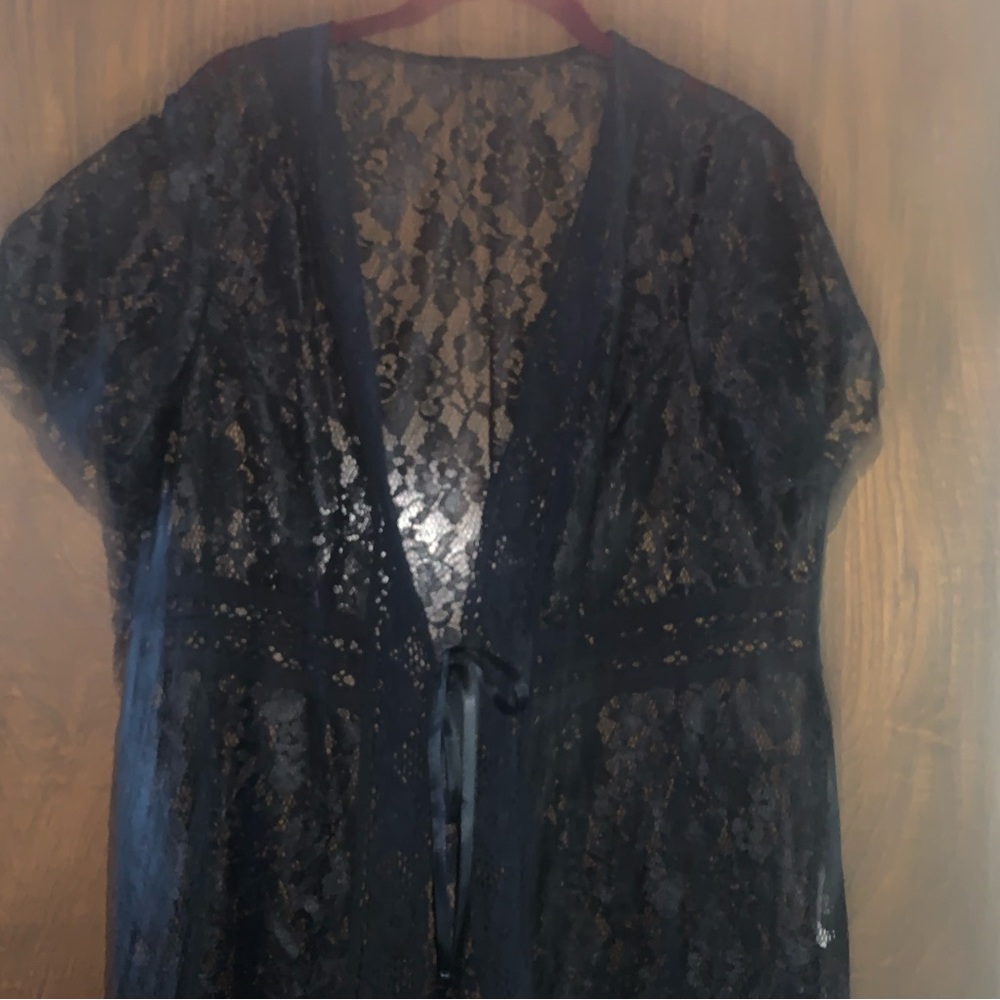 Black Lace Garment